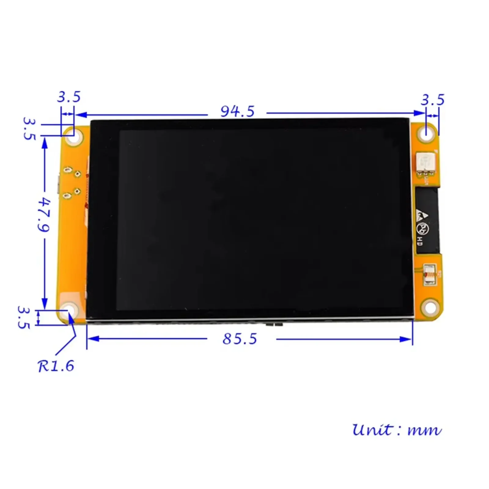 ESP32 3 5-дюймовый модуль дисплея ESP32-3248S035C 320x480 емкостный сенсорный экран ST7796 драйвер