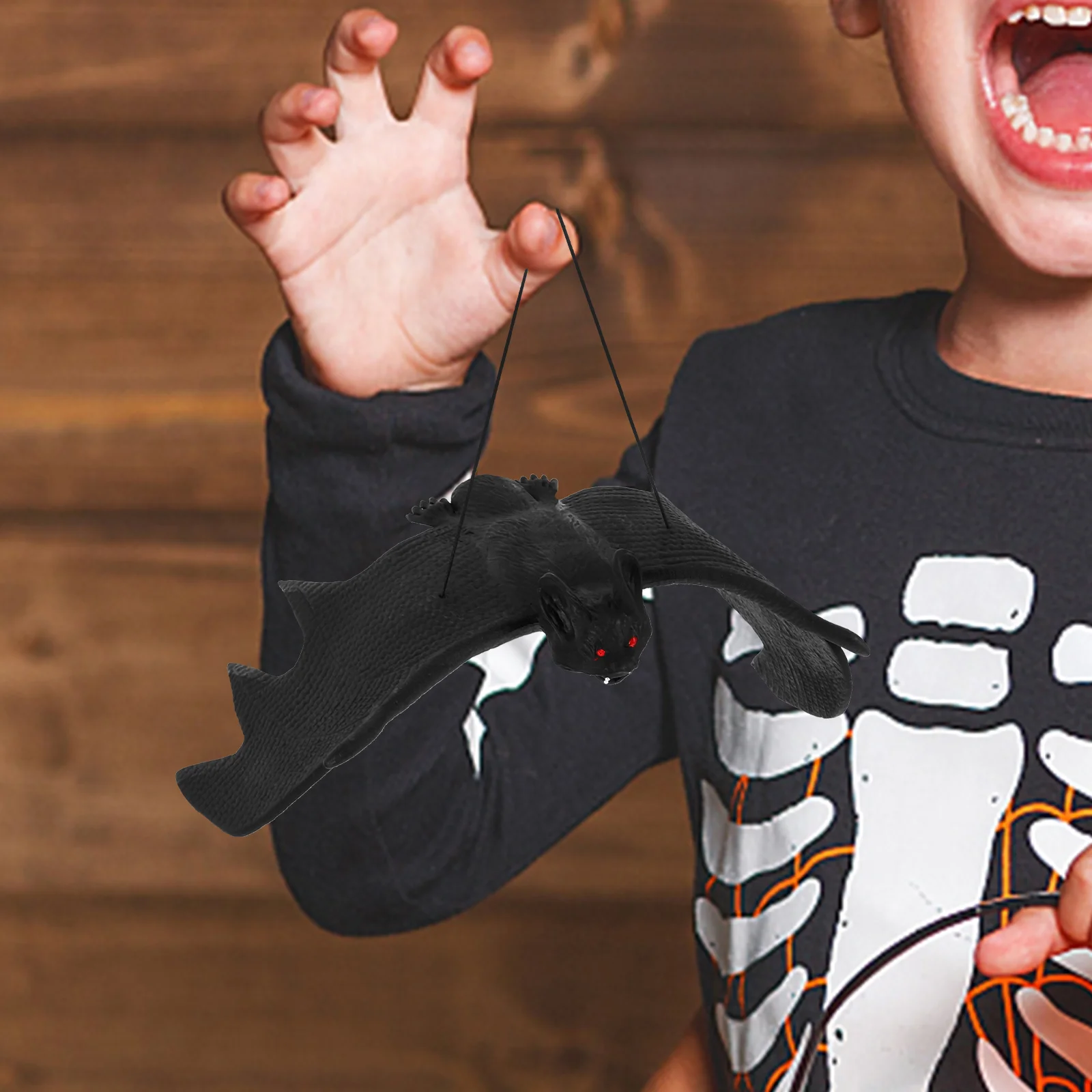 4 шт. детские игрушки Хэллоуин Поддельные летучая мышь вампира реквизит для детей