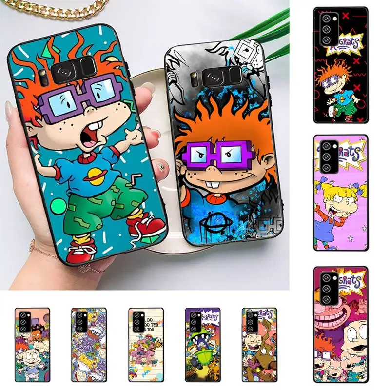

Cartoon-R-Rugrat Chuckie Angelica Phone Case for Samsung Note 5 7 8 9 10 20 pro plus lite ultra A21 12 72