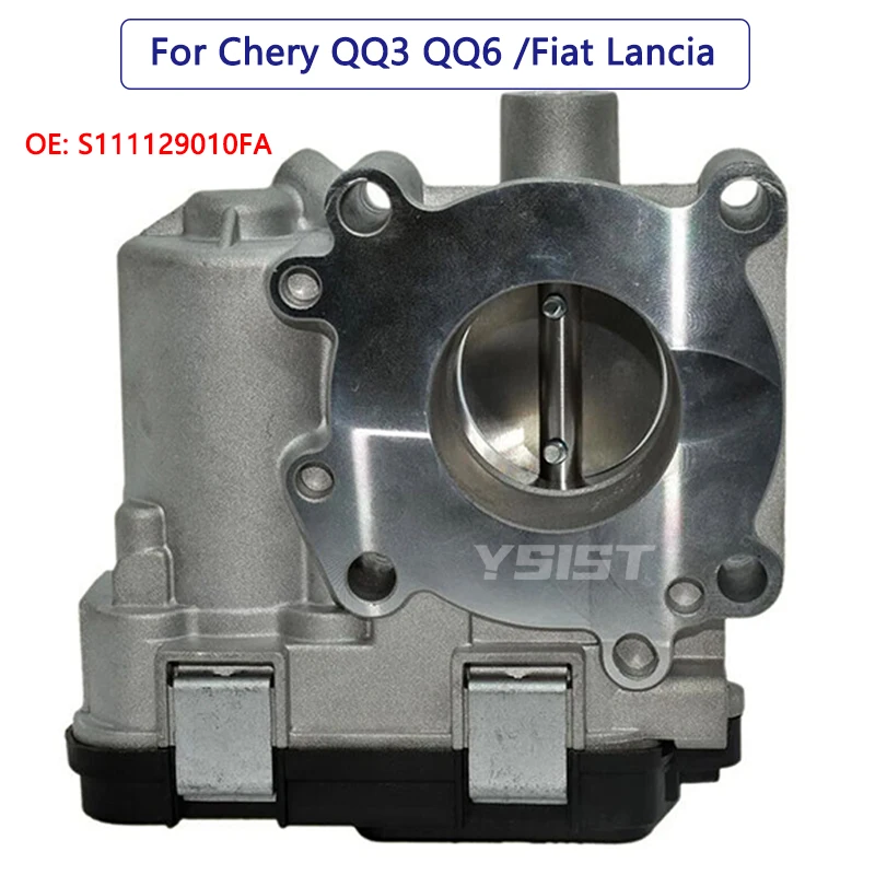 

Новый корпус дроссельной заслонки для Chery QQ3 QQ6 Fiat Lancia, ускорение корпуса S111129010FA S11-1129010FA E036A0B, качественный клапан дроссельной заслонки OEM