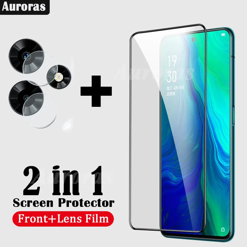 

Auroras 2 in 1 Film For Infinix Hot 30 Play Screen Protector Tempered Glass For Infinix Hot 30i Lens Protector Glass Film