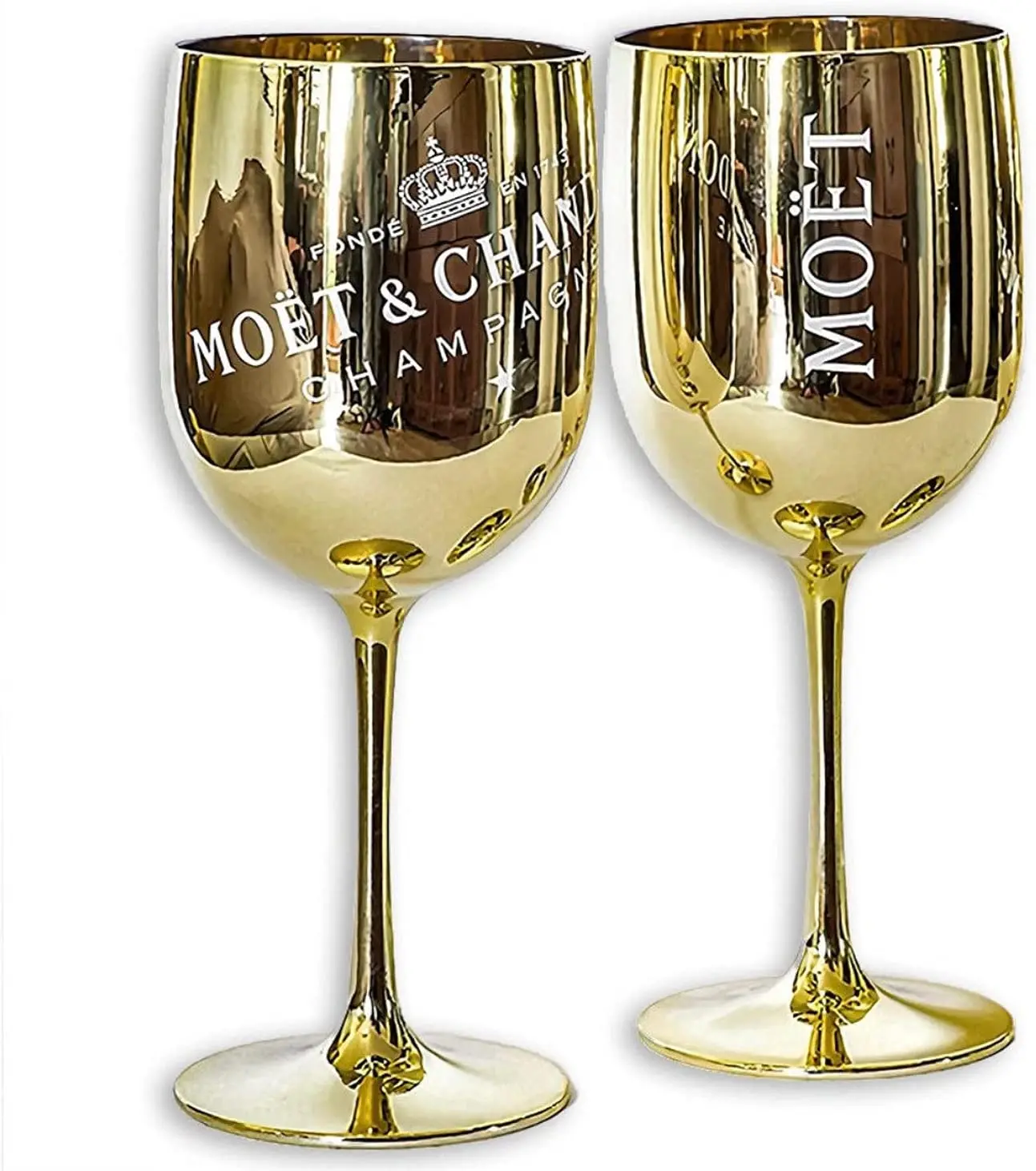 

Moët & Chandon Champagne Goblet Glass Party Cup Acrylic Wine Glass Juice Drink Champagne Stemware