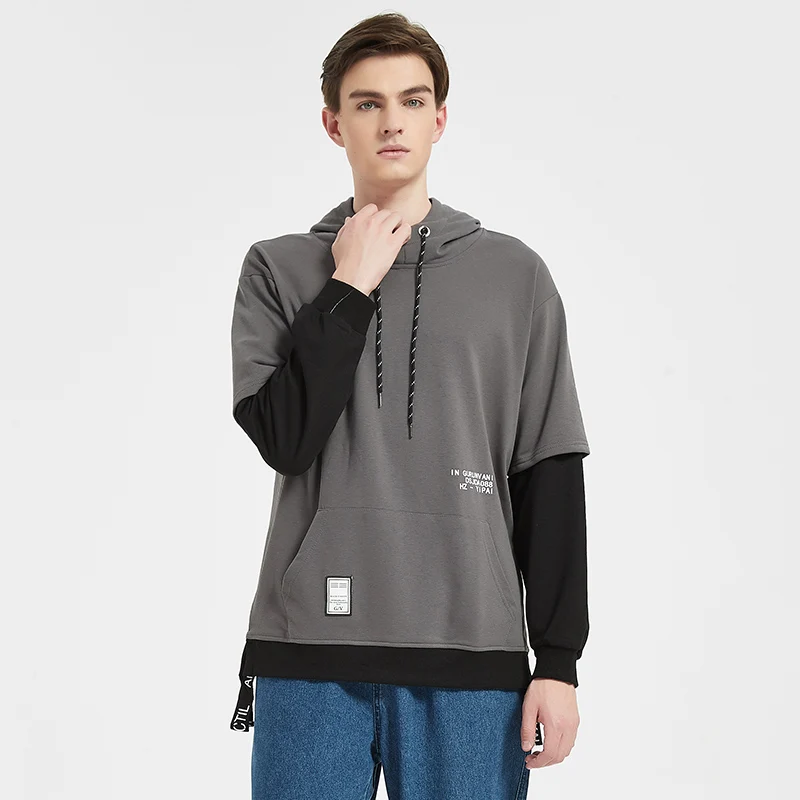 Худи свитшот Мужской пуловер в стиле хип-хоп худи уличная одежда повседневная