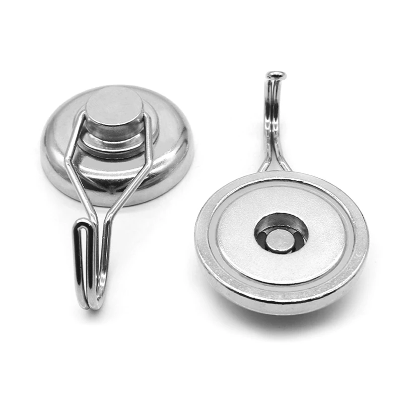 

6PCS Magnetic Rotatable Hook, 30Kg For Hanging, Refrigerator, Barbecue, Pot Holder, Tool Box, Classroom Cruise Cabin