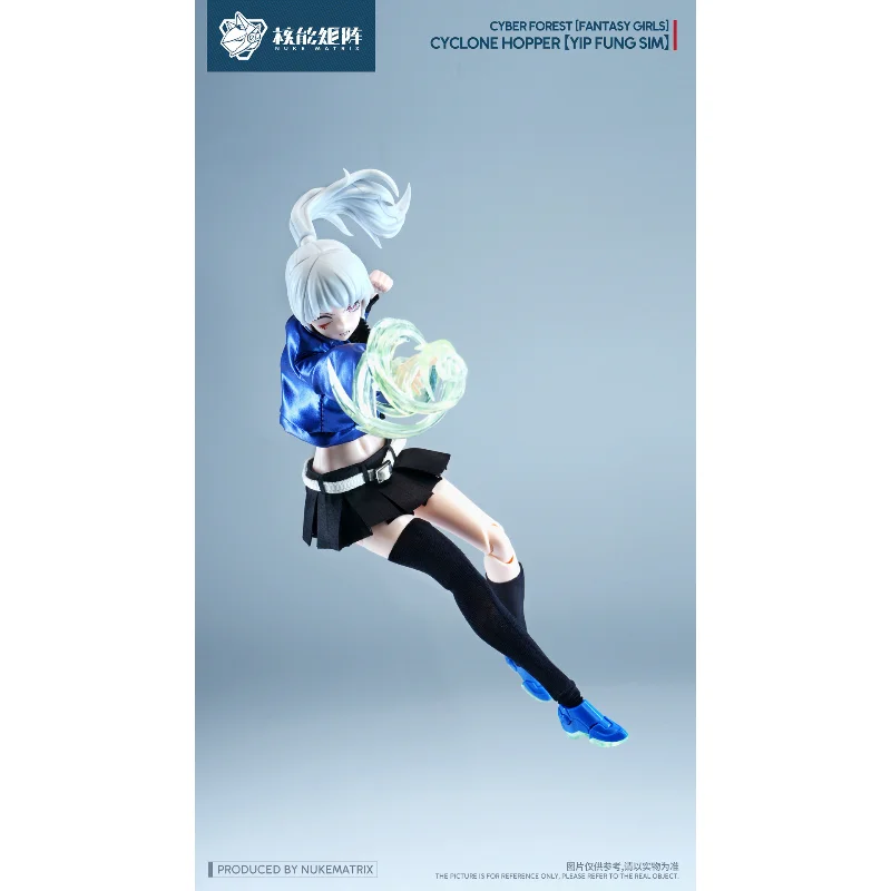 Фото Конструктор Nuke Matrix Cyber Forest Cyclone Hopper Yip Fung Sim Mecha Girl: сборная модель, аниме-фигурка, игрушка, подарок для детей №4