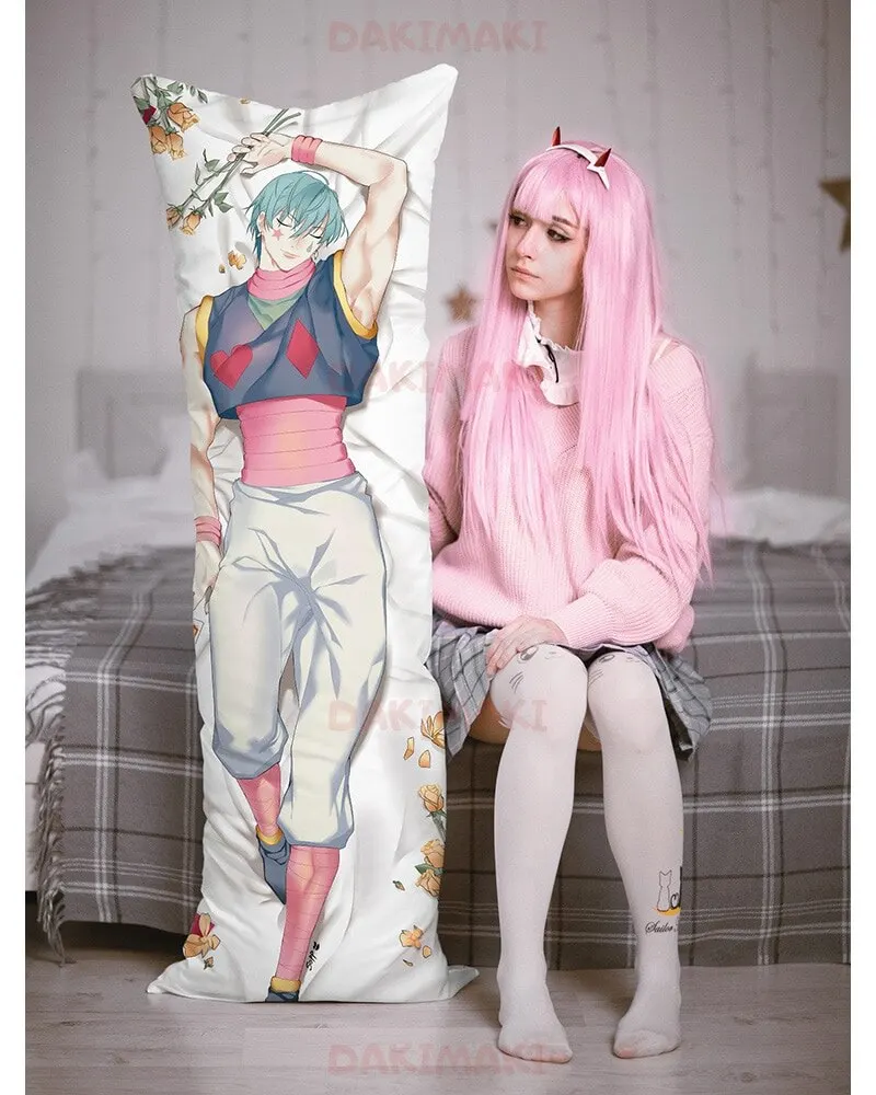 Dakimakura хисока мороу Hunter x item No. D0870 150 х50 and 180 x60 cm |