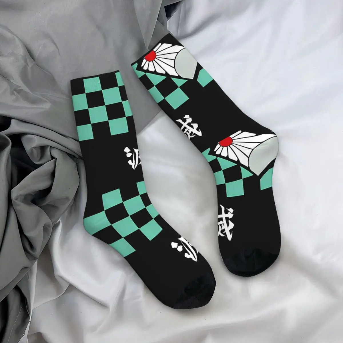 Повседневные спортивные носки Demon Tanjiro Kamado носки-лодочки K-Kimetsu из аниме