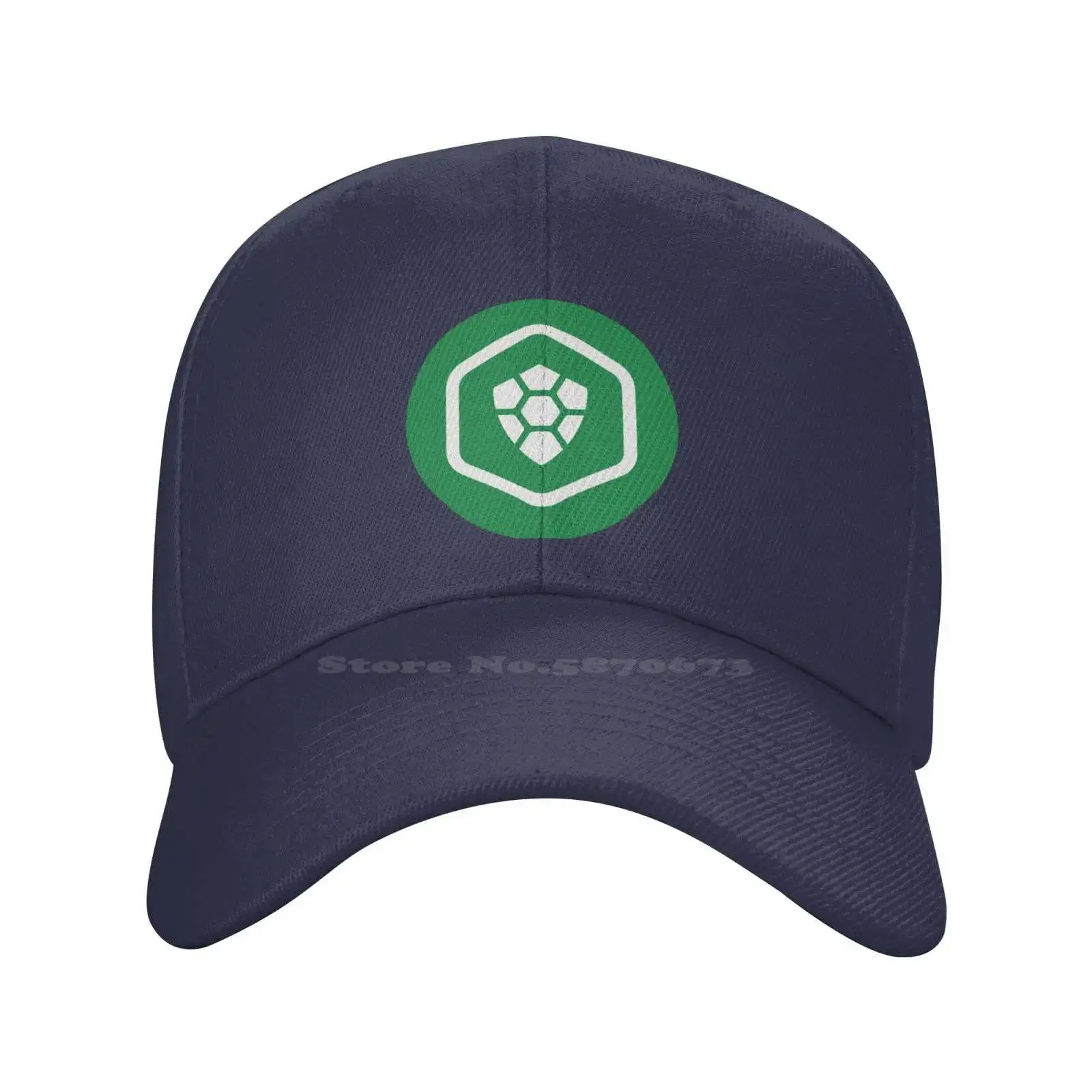 

Высококачественная джинсовая бейсбольная кепка с логотипом Turtlecoin