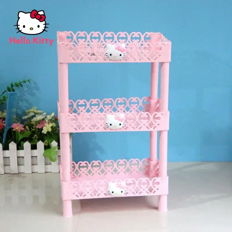 

TAKARA TOMY Multifunctional storage rack in kitchen bathroom Rectangular storage rack in bathroom three levels storage rack