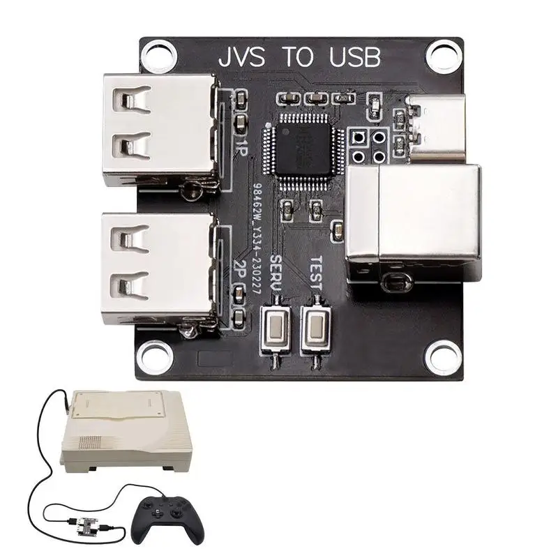 

IONA-US Game Adapter JVS TO USB Controller Adapter For JVS Based System TTX2 TTX3 360 / One Series/PS4//Switch Controller