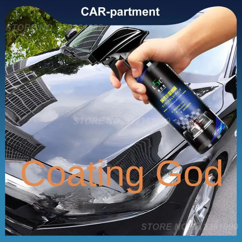 

Automotive Coating Agent Liquid Portable Automobile Paint Spray Practical Nano Crystal Plating Glaze Sealing Paint Spray 350ml