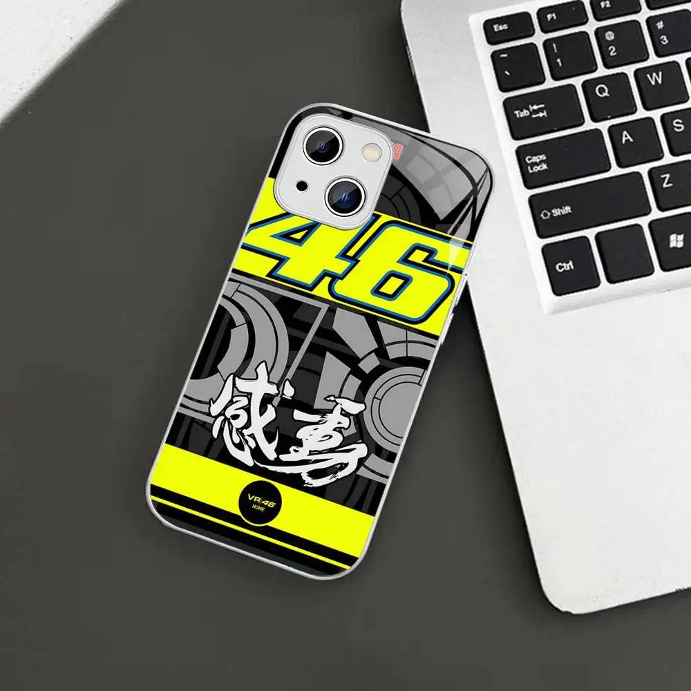 Защитное стекло V-Valentino Moto R-Rossi 46 для Iphone 14 13 12 11 Pro Mini XS MAX 14Plus X XS XR Fundas (art.: 3920d85274bd2) - 3920d85274bd2