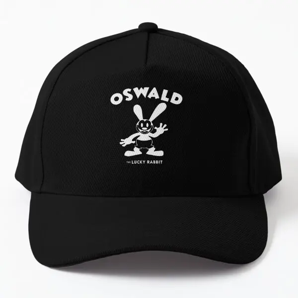 

Винтажная черная бейсболка Oswald с кроликом на удачу, однотонная Повседневная шляпа, Женская Черная кепка с принтом, летняя кепка в стиле хип-...