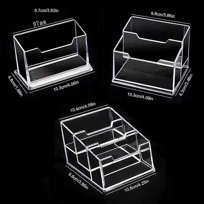 1 шт. прозрачная настольная полка подставка для хранения акриловый пластик
