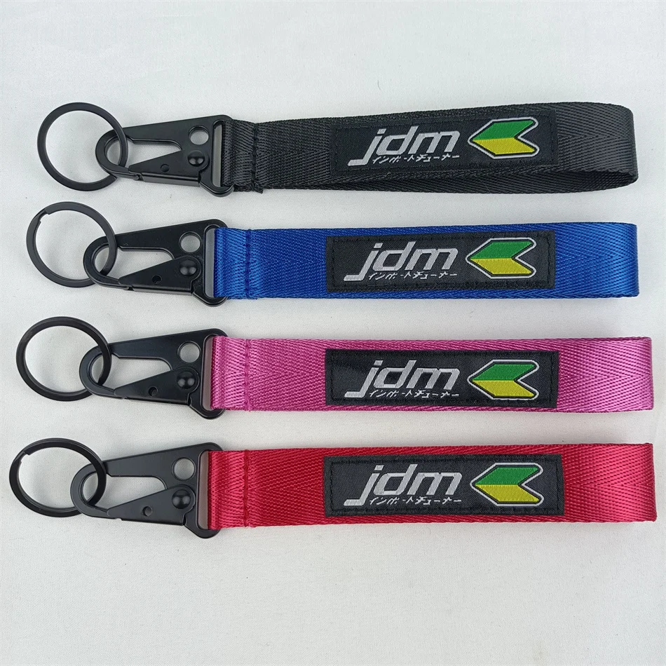 

Jdm Car Keychain Lanyard Nylon Keyring for Honda Toyota Nissan Mitsubishi Suzuki Mazda Subaru Men Auto Accessories Gadgets