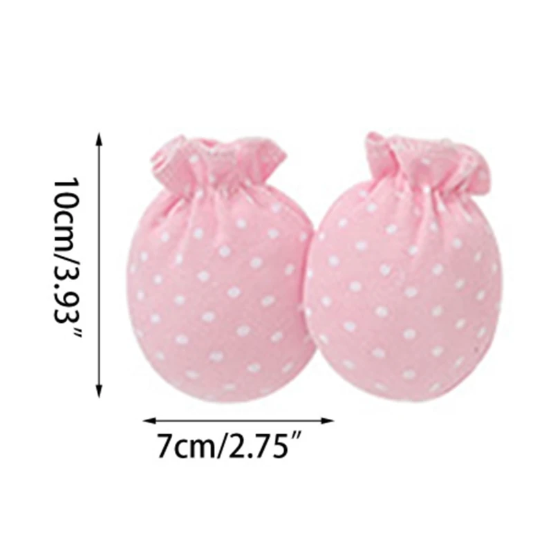 

15 Pairs Baby Anti Scratching Soft Cotton Gloves Newborn Protection Face Handguard No Scratch Mittens Infants Supplies