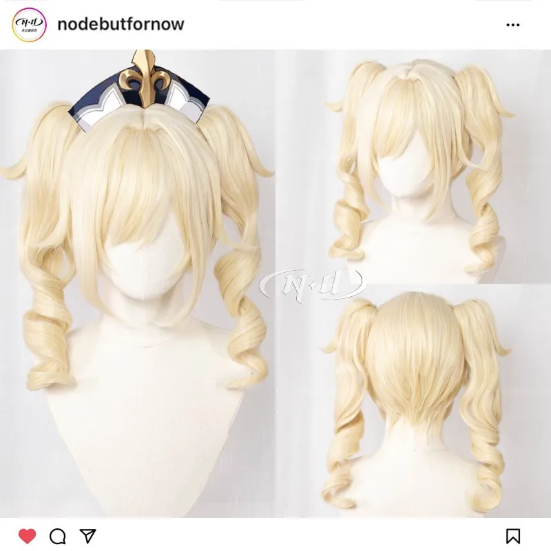 

Pre-Trimmed Wig! [ND Brand] Barbara, Genshin Impact, Authentic Customized Cosplay Wig, Heat Resistant Hair Fiber