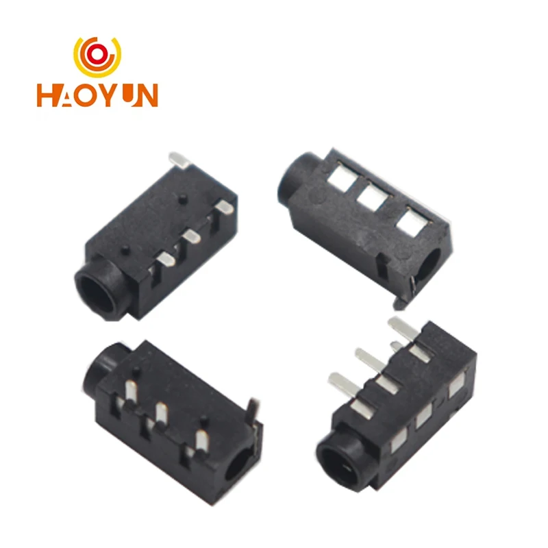 Фото 【30 шт.】Аудиоразъем для наушников DIP/SMD PJ320A 3,5 мм, аудиоинтерфейс PJ-320D PJ320 PJ-320 с 4 контактами №3