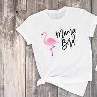 mommy and me shirts matching mother daughter mama bird baby bird tshirt flamingo tee set girls clothes family outfits christmas
