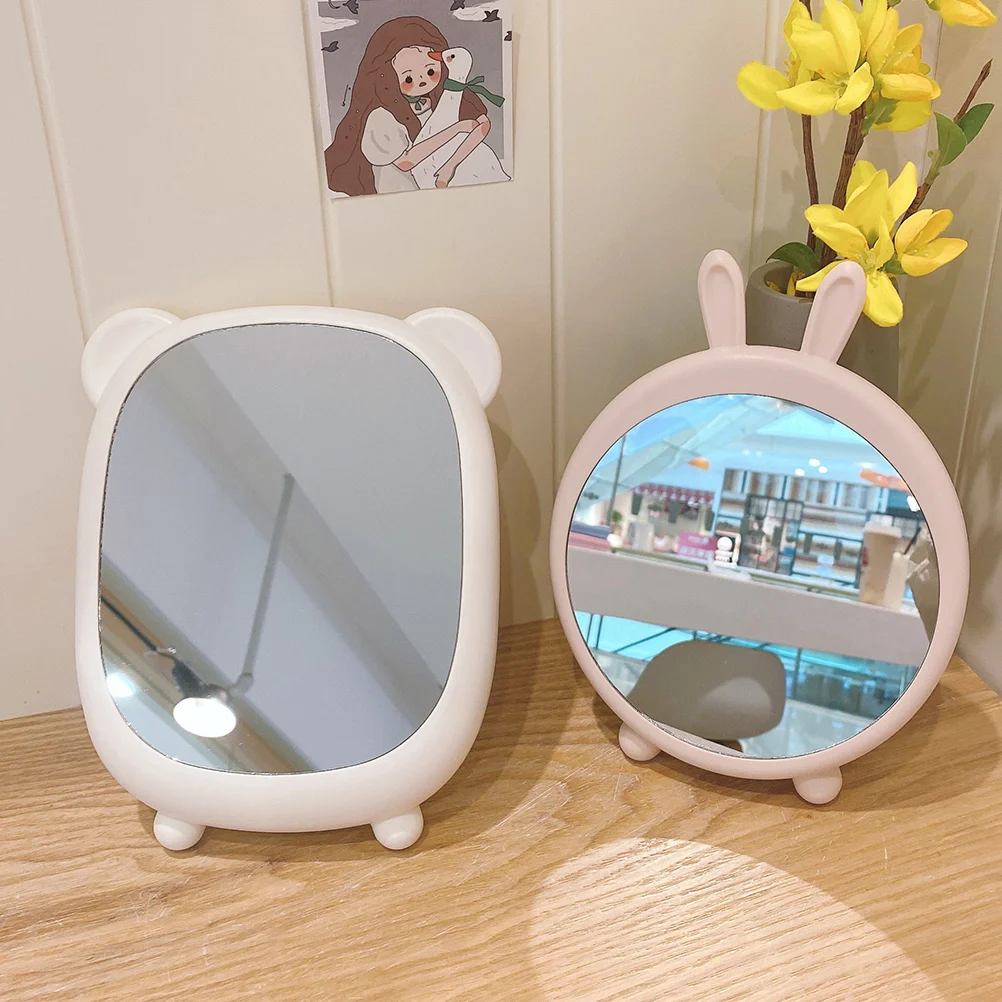 1 шт. мультяшное настольное туалетное зеркало студенческое общежитие