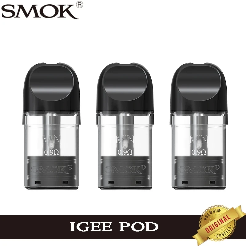 

3 шт./партия, картриджи SMOK IGEE A1, 2 мл, Ом