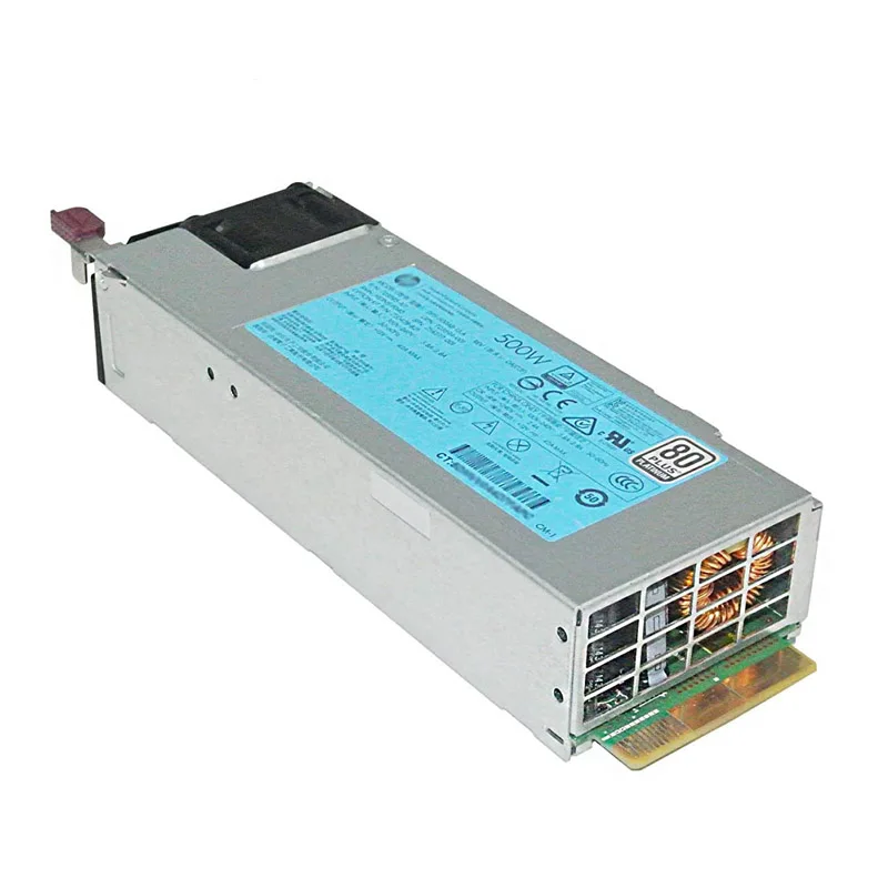 Блок питания с гибким слотом 500 Вт для Proliant DL360 DL380 Gen9 G9 Platinum PSU DPS-500AB-13 A 720478-B21 754377-001 723595-101