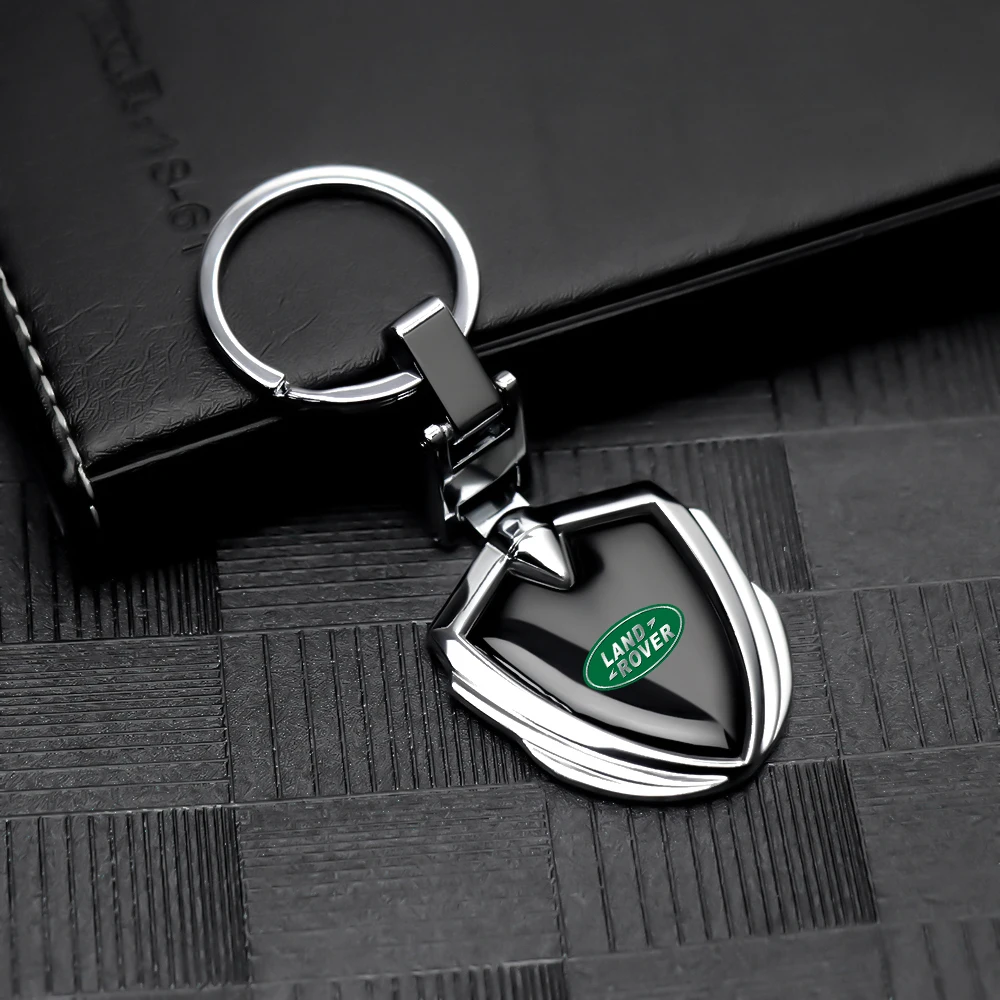 

Car Badges Keychain Key Chain Rings Keyring Men Women Auto Accessories For Land Rover Discovery Sport Velar Evoque Freelander
