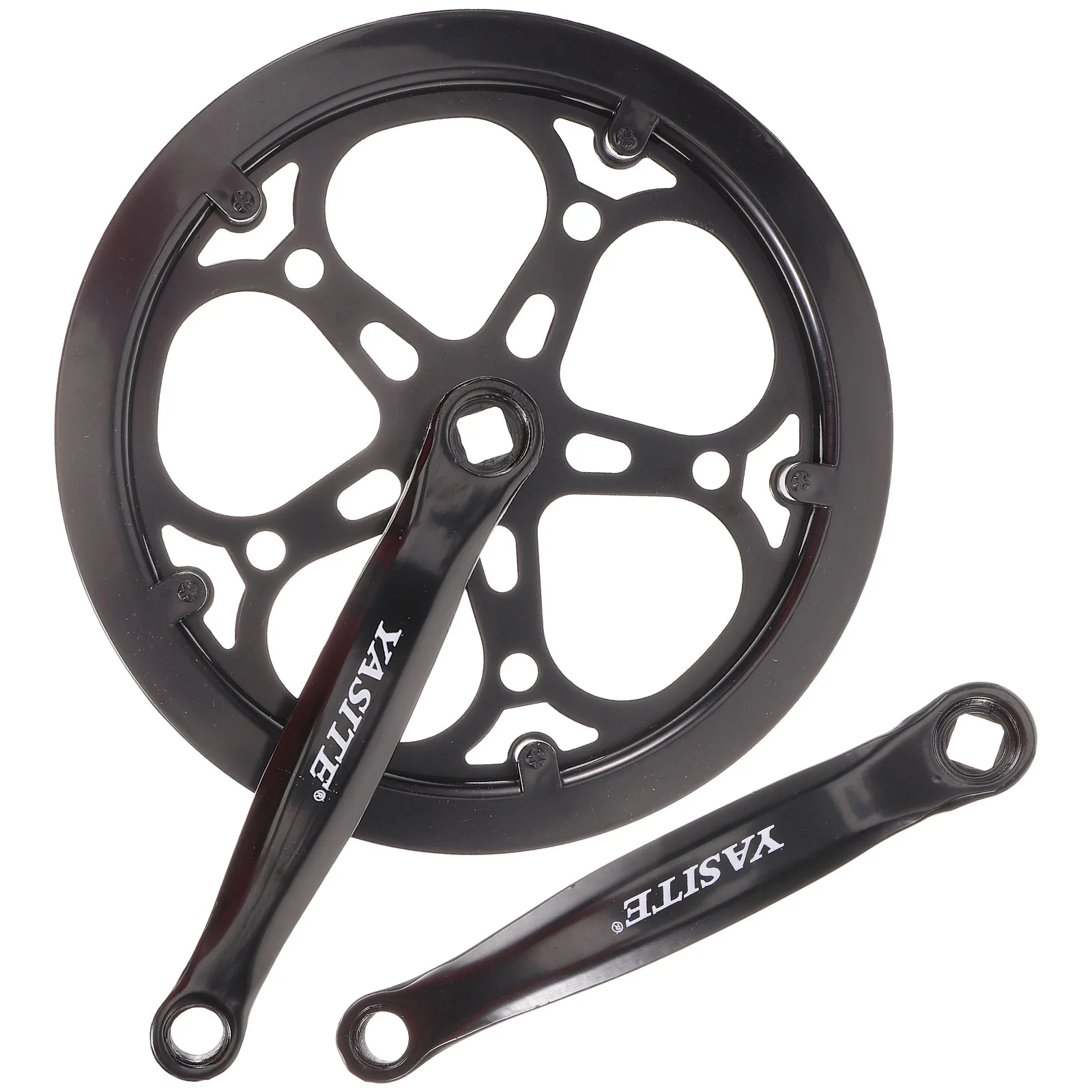 

Велосипедный кривошипный набор, велосипедные Сменные аксессуары, односкоростная звездочка, ручной комплект блеска для губ из алюминиевого...