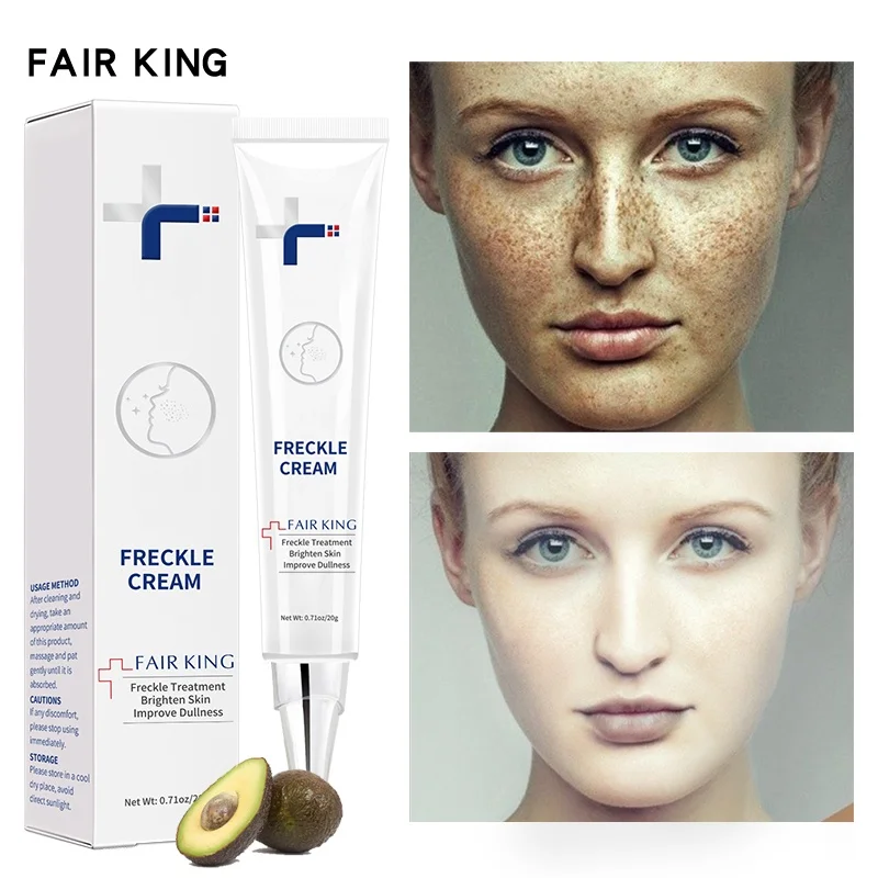 FAIR KING Dark Spot Corrector Skin Whitening Fade Cream Lightening Blemish Removal Serum Reduces Age Spots Freckles