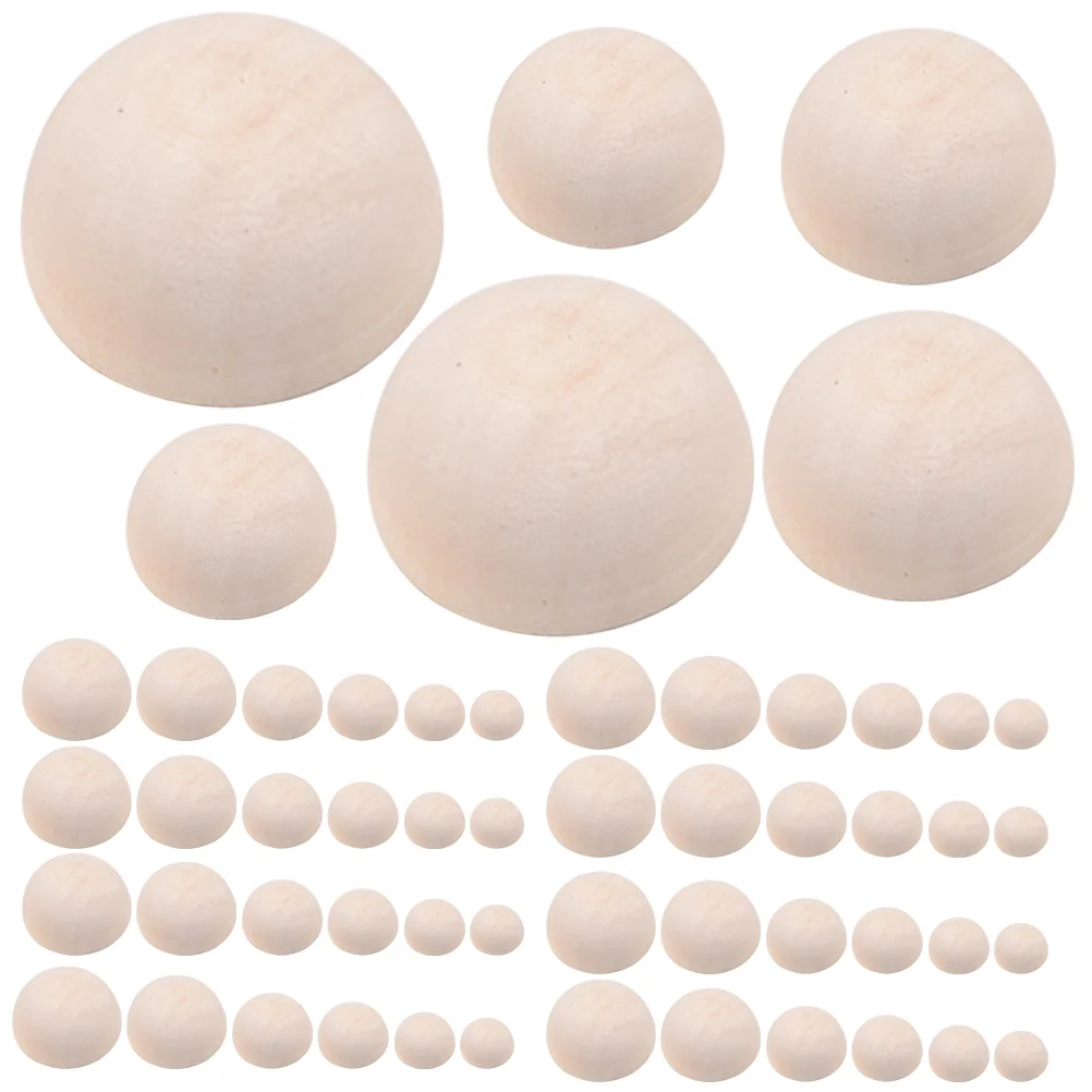 

500 Pcs Half Beads Mini Ornaments Crafts Loose Supplies Unfinished Jewelry For Bracelet DIY