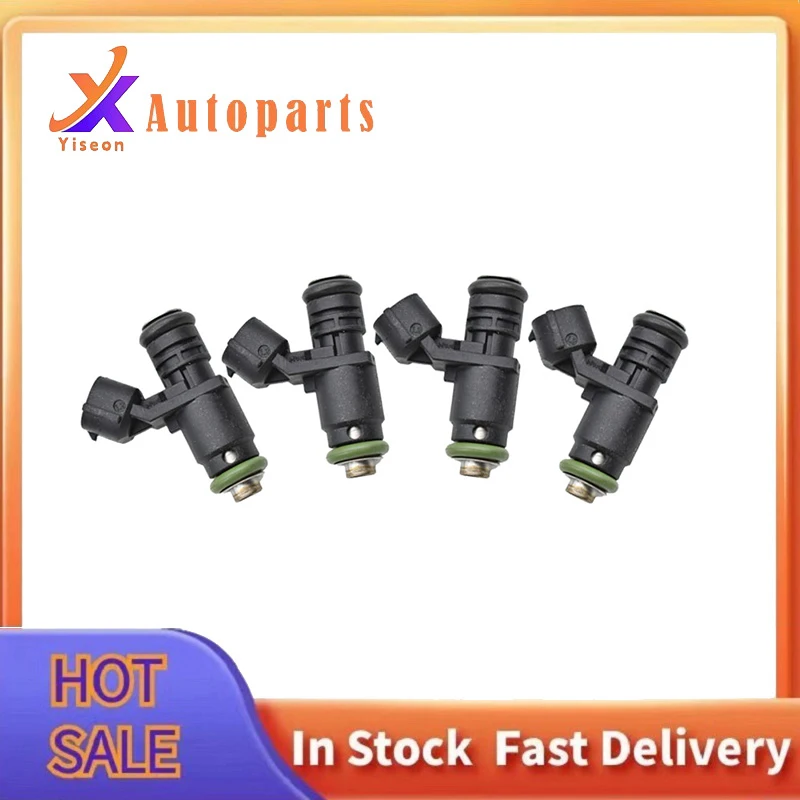 

1Pcs/4PCS Car Fuel Injectors Nozzle 03E906031C Fit for VW Polo 6R 1.2 Ez.2010 03E 906 031 C Auto Parts