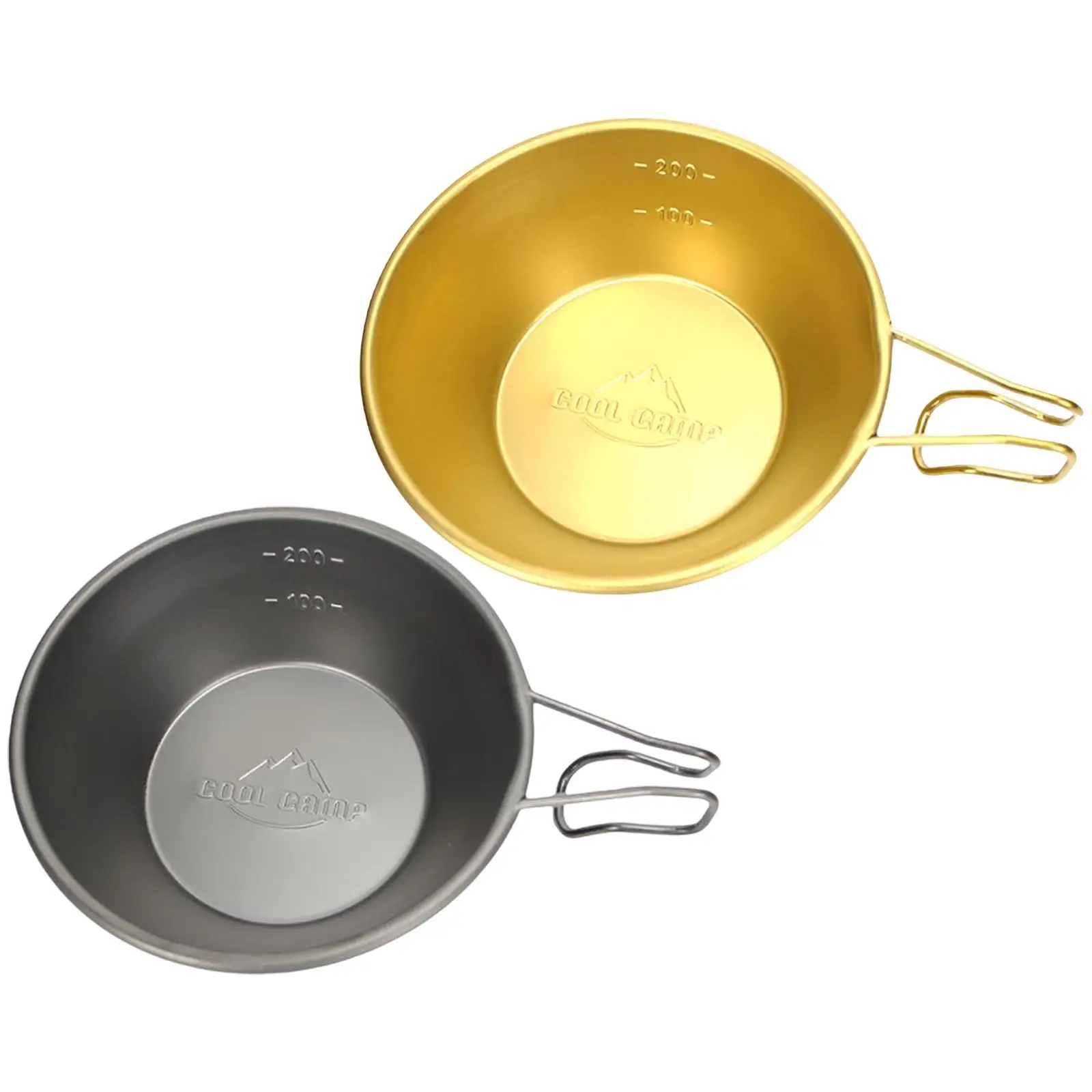

Multi-purpose Stainless Steel Camping Bowls Barbecue Tableware