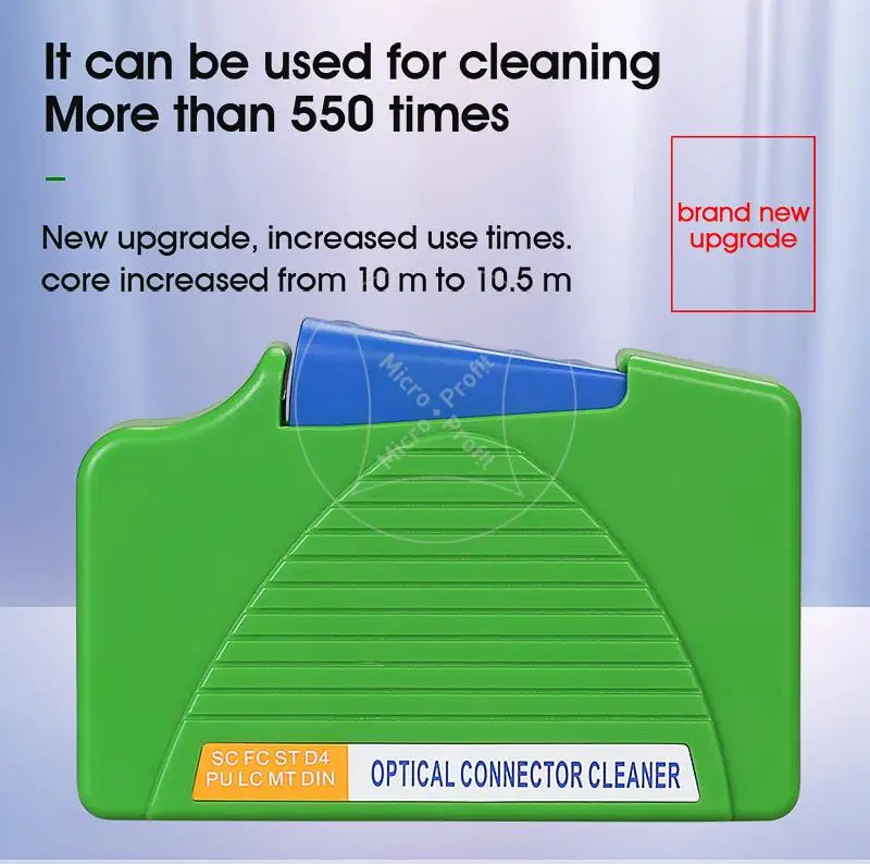 Коробка для очистки концевой поверхности волокна средство косички кассеты