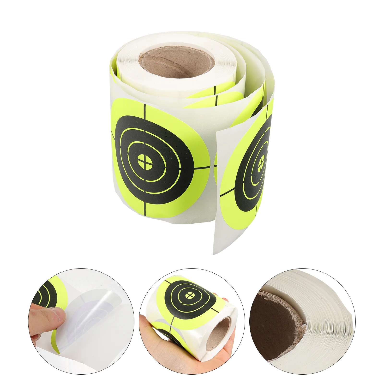 

Target Paper Practical Sticker Fluorescent Spot Shooting Targets Practice Stickers Game Round