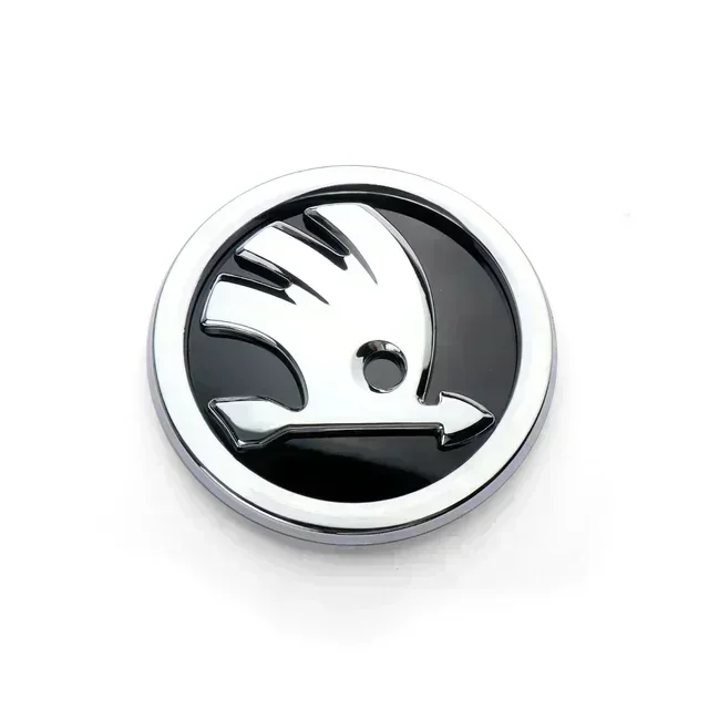 

Автомобильный значок Skoda ABS S с логотипом Octavia Rapid Fabia YETI A7 Superb KAMIQ Scala VRS, наклейка на переднюю часть, заднюю часть багажника