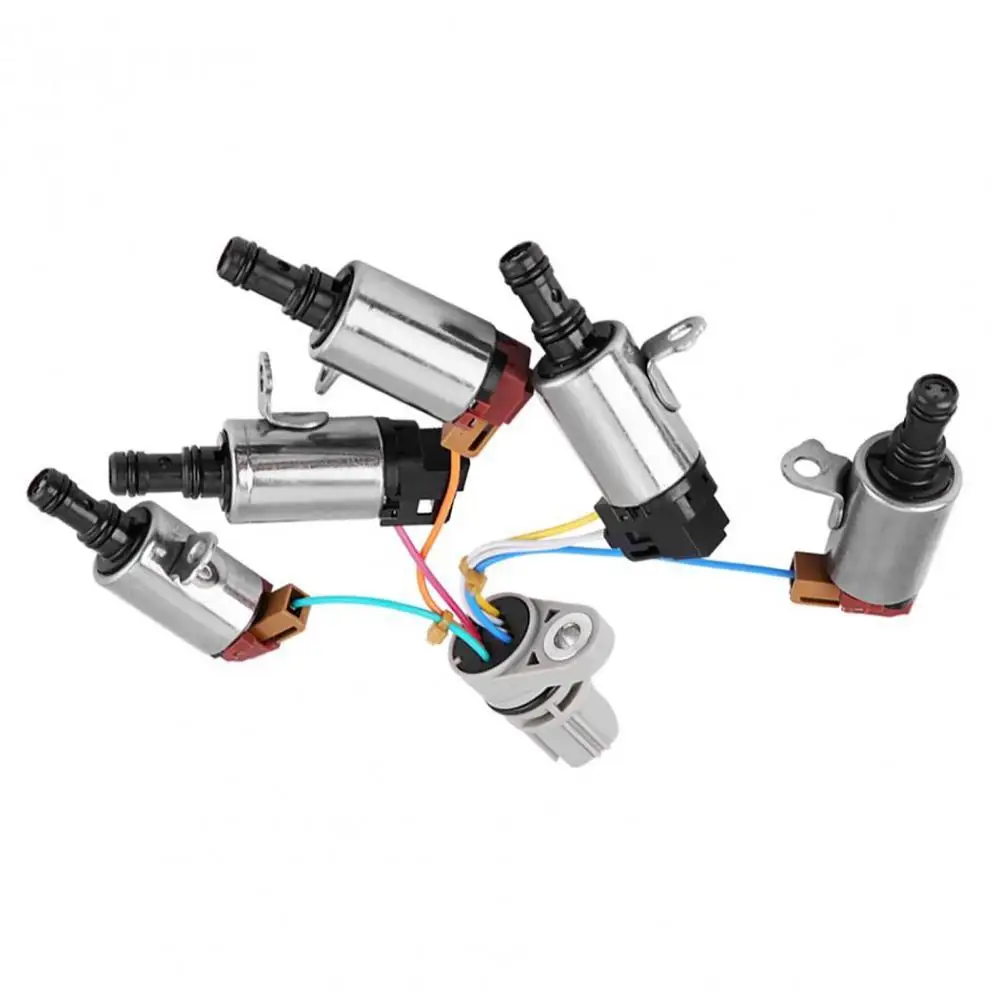 

1 Set Useful Transmission Valve Anti-corrosive Professional Solenoid Set Corrosion Resistant Solenoid Set