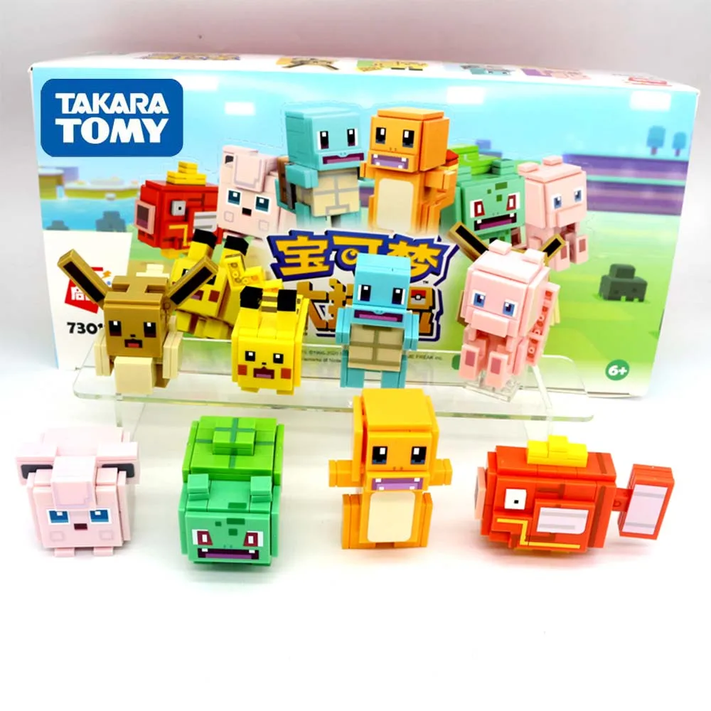

Genuine Game Pokemon Quest Starry Dream Series Pikachu Eevee Komala Bulbasaur Charmander Anime Figures Base Model Dolls Toy Gift