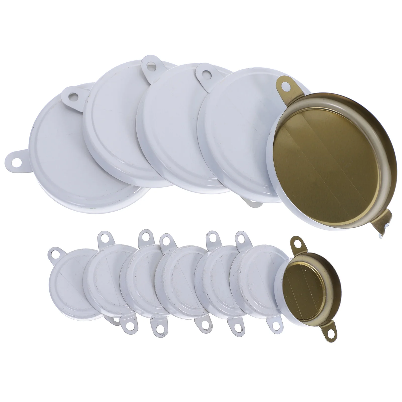 

20 Sets Drum Cover Plastic Bottle Caps Bung Plug Iron Barrel Seal Sheet Water Oil