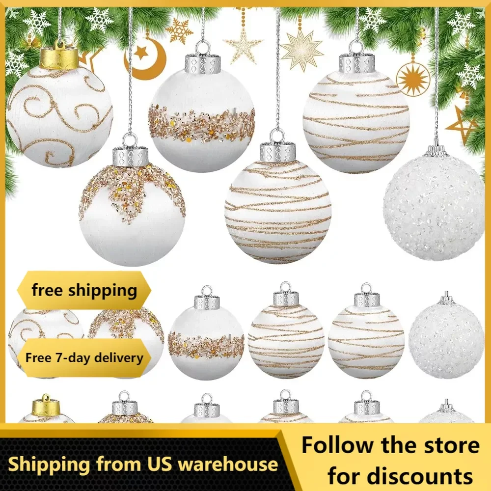 

Christmas Supplies Festoon New Year 2024 Decoration New Year's Decor Home Christmas Tree Decorations Eve Ornaments Festive Party