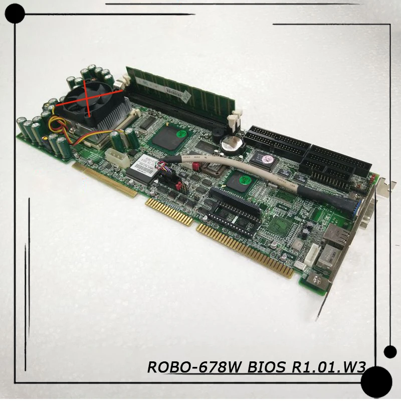 

ROBO-678W BIOS R1.01.W3 Original Industrial Computer Motherboard High Quality Fully Tested Fast Ship