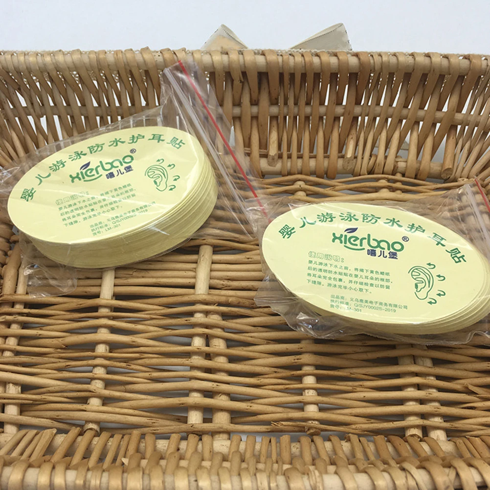 100 шт. водонепроницаемые ушные наклейки для новорожденных |