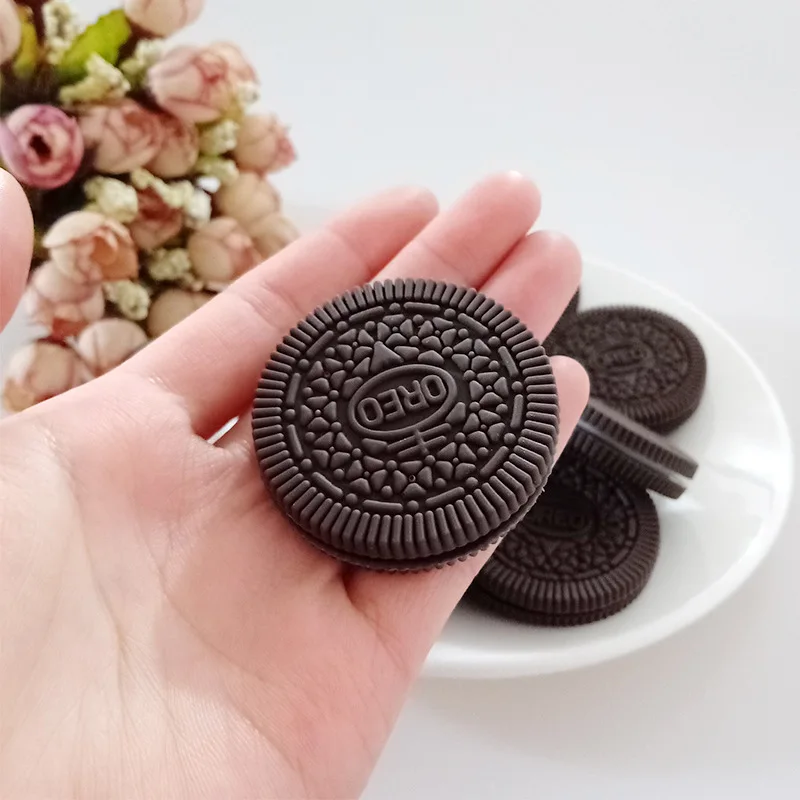 

Simulation Food Fake Cookie Oreo Sandwich Cookie Model Props Early Education Shooting Props Children's Game Artificial Cookies