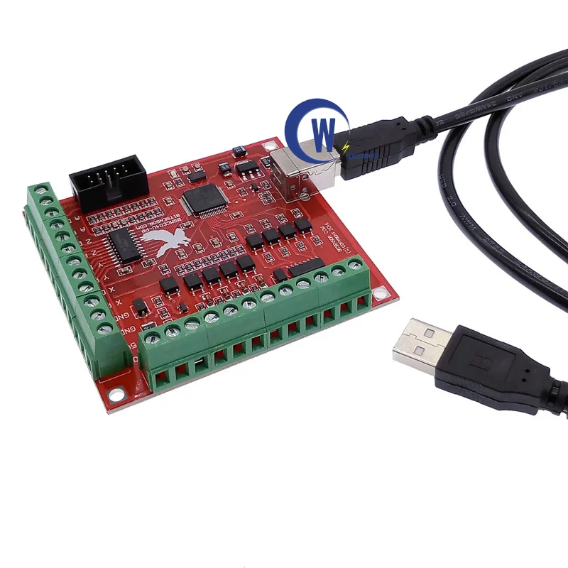 Коммутационная плата с ЧПУ USB MACH3 100 кГц 4-осевой интерфейс контроллер движения L29K |