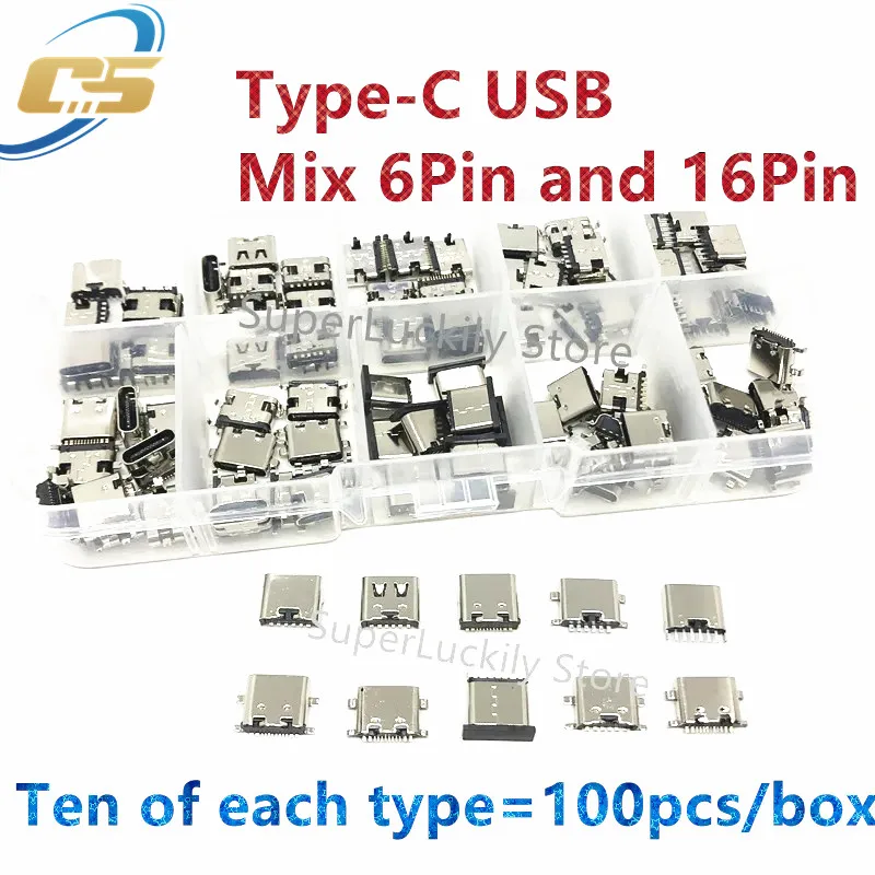 

Набор разъемов Type-C для ремонта телефонов