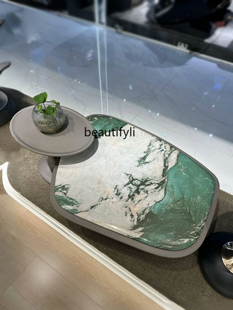 Мраморная Байда Нефритовая искусственная кожа роскошная гостиная специальная