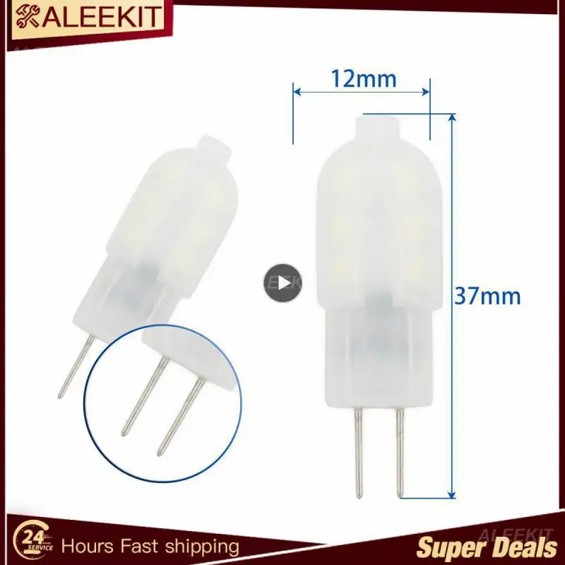 

Crystal Lamp Milky White Matte Mini G4 12 Bead Pc Small Bulb Led Lamp Bead Newest Low-voltage 12v Pin Creative 2023 Hot