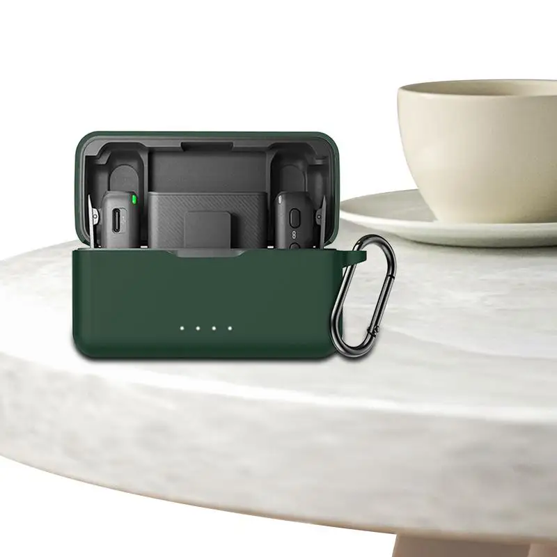 

Durable Soft Silicone Protective Case Cover Protector For DJL Mic Wireless Microphone Action 2 Sport Camera Accessories