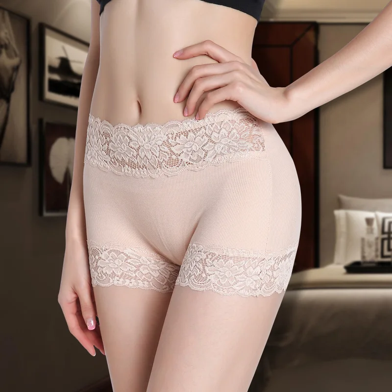 

High Waist Safety Short Pants Seamless Thin High Elasticity Women Shorts Boxer Panties Summer Shorts Feminino Underwear 60