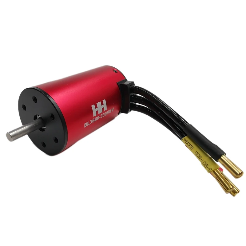 

3660 Waterproof Brushless Motor 3300KV Motor for 1:10 RC Model Climbing Car Parts & Accs