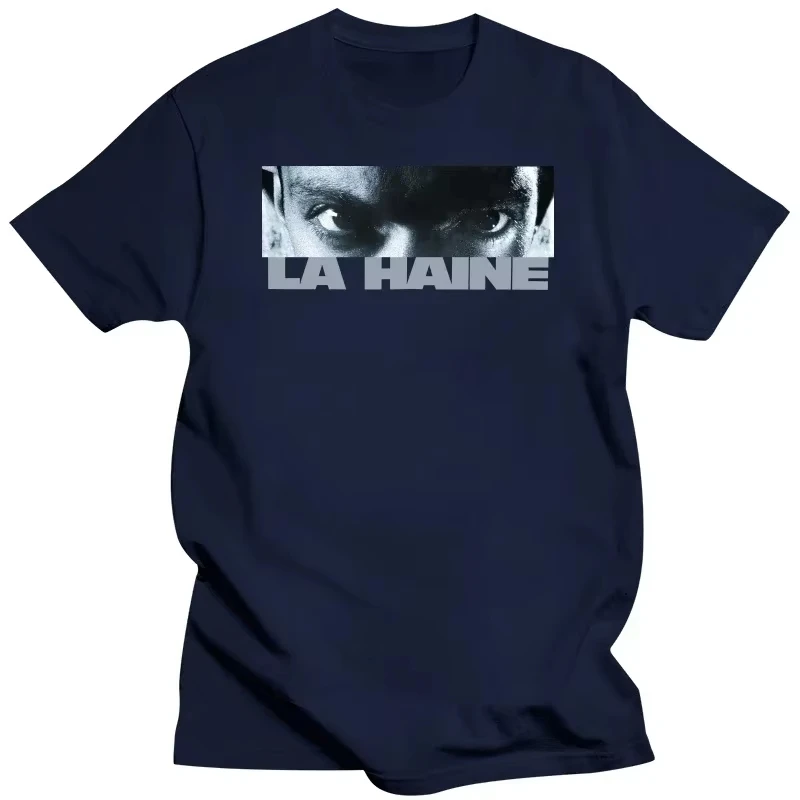Футболка LA HAINE 1995 фильм Gritty Unsreetling Explosive Cult Movie классические футболки для кино Rage